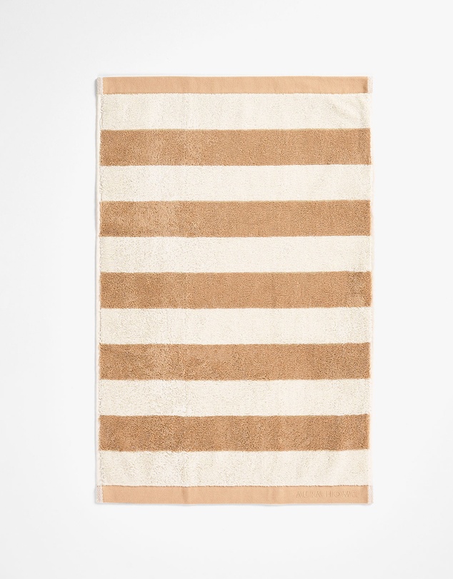 Aura Home - Riviera Stripe Bath Towel