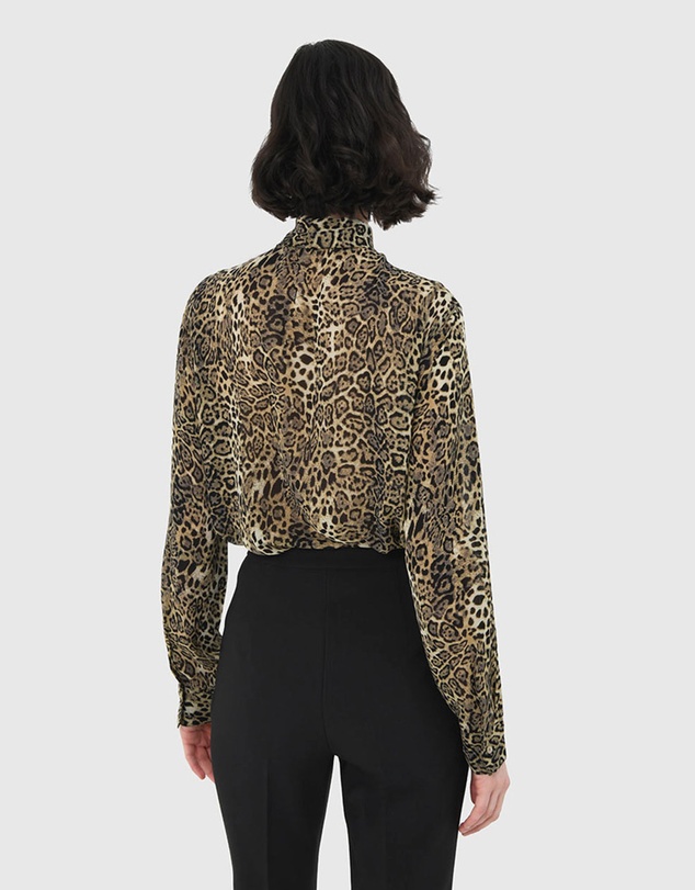 Forcast - Pamelia Animal Print Blouse
