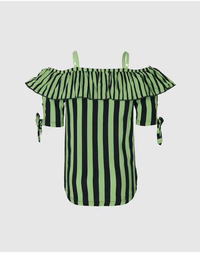 Quapi - Faylena Off Shoulder Top - Kids-Teens