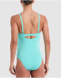 Nike - Essential V-Neck One-Piece Swimsuit