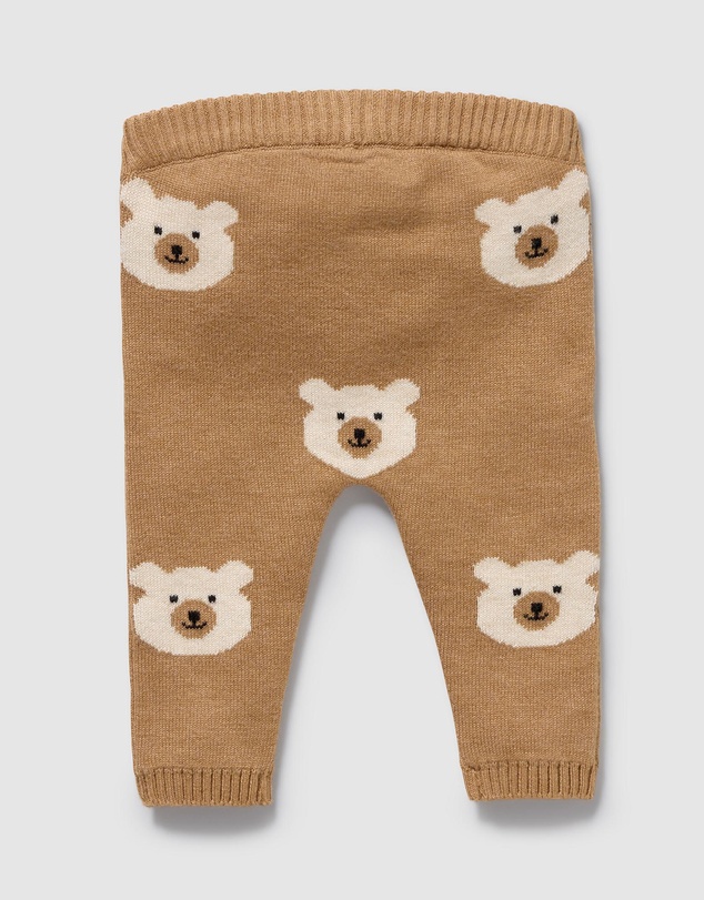 Wilson & Frenchy - Organic Knitted Jacquard Leggings - Babies