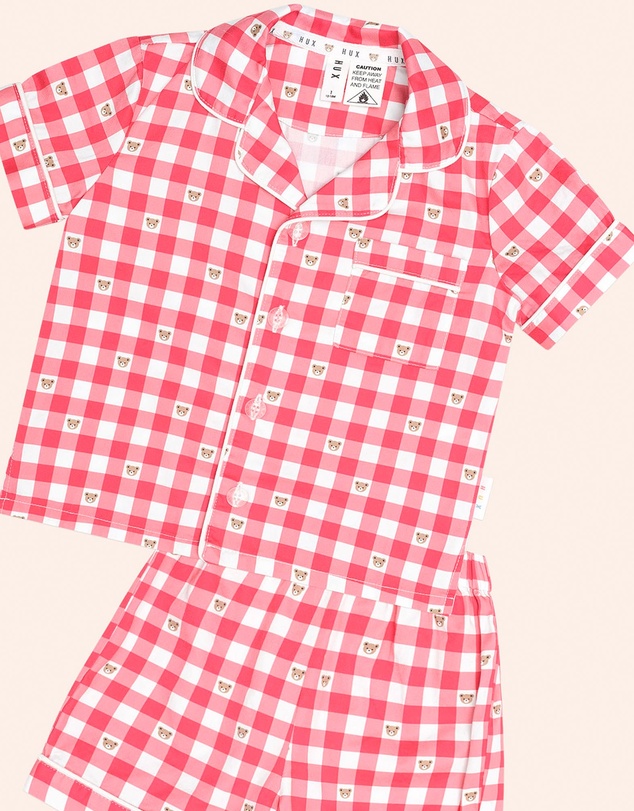Huxbaby - Huxbear Check Christmas PJs - Babies-Teens
