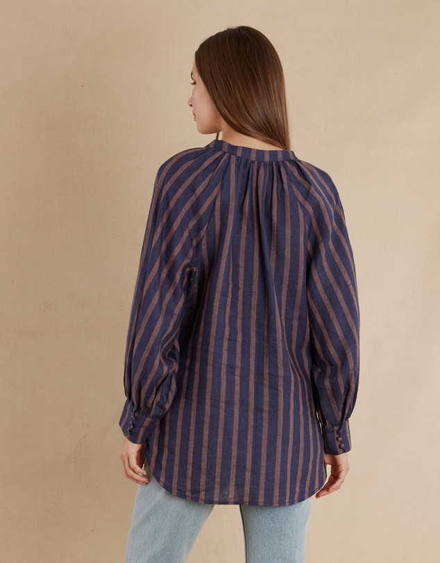 Amelius - Estelle Linen Tunic Blouse