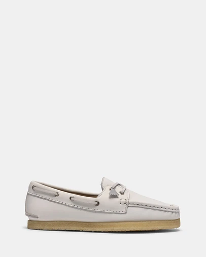 Clarks Originals - Godney Boat (W) White