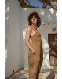 NEXT - Shirred Bandeau Jumpsuit