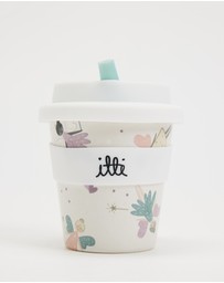 itti bitti - Reusable Baby Cino Cup with 2 Straws - Fairy Magic