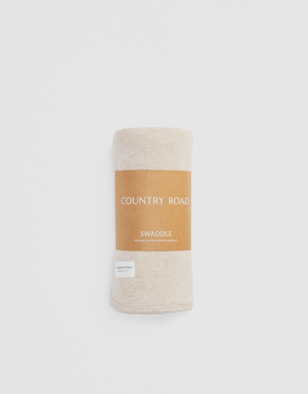 Country Road - Organically Grown Cotton Swaddle