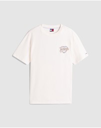 Tommy Jeans - Relax Wash TJ Heart Tee