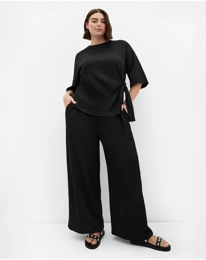 City Chic - Brianna Side Tie Top