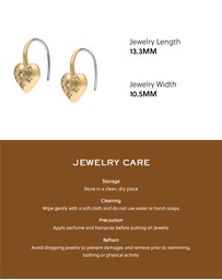Fossil - Sadie Gold Tone Earring