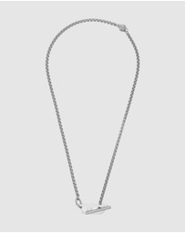 Diesel - Steel Silver Tone Necklace