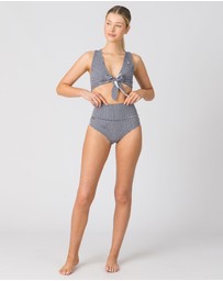 Fiola Rose Swim - Leilani High Waisted Bottoms