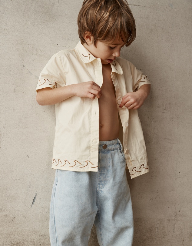 Alfred - Earl Shirt | Cream