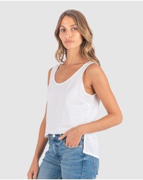 CAMIXA - Tanya Tank Linen Top