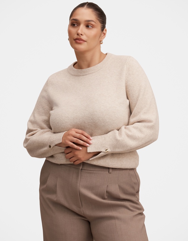 Forever New Curve - Ellie Curve Cuff Detail Sweater