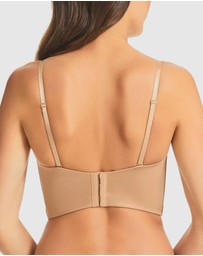 Fine Lines - Refined 4 Way Strapless Convertible Plunge Bustier