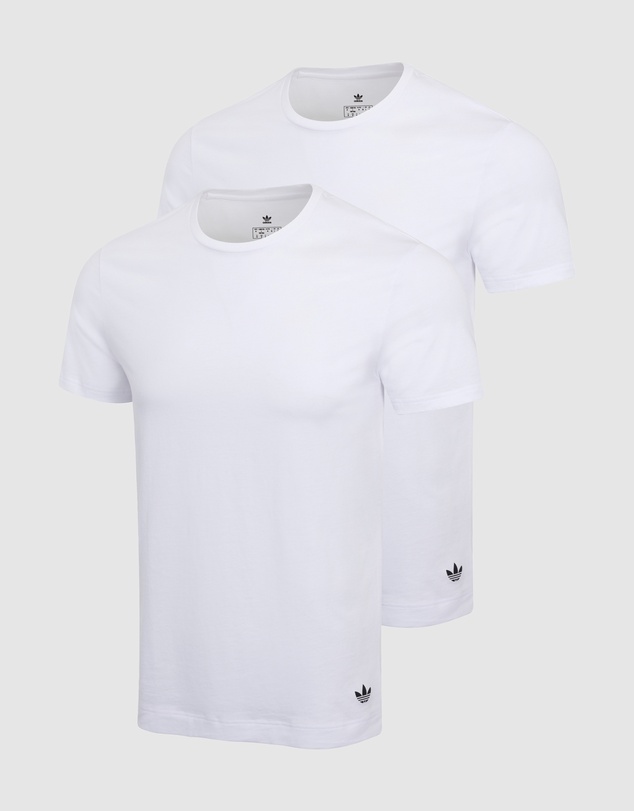adidas Originals - 2 Pack Comfort Core Cotton Crew Neck T-Shirt