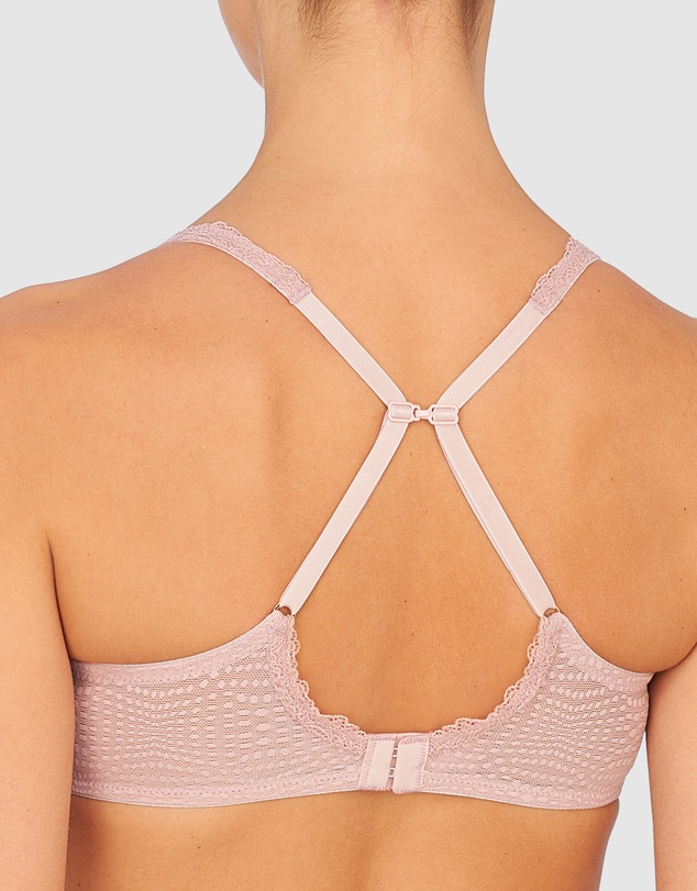 Natori - Beyond Wired Convertible-to-Racerback Lightly-Padded Lace Bra