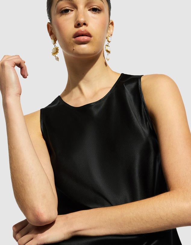 GINIA - Pure Silk Singlet