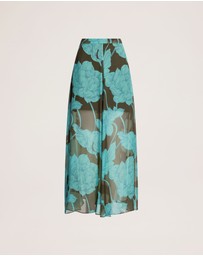 SABA - Verdisa Silk Maxi Skirt