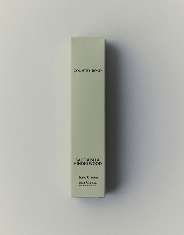 Country Road - Australian Made Saltbush & Hinoki Wood Hand Cream 60ml