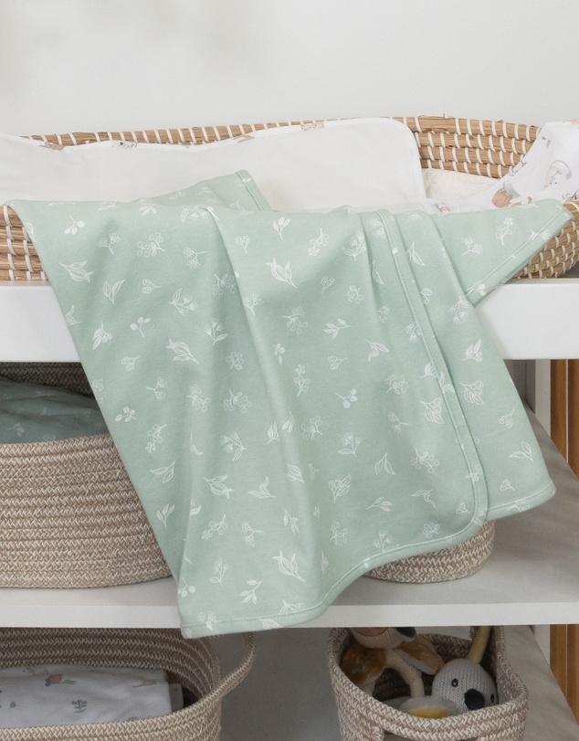 Living Textiles - 2 Pack Organic Swaddle Wraps - Australiana