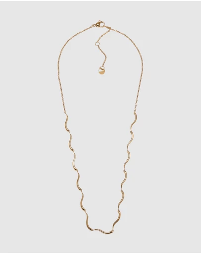 Skagen - Agnethe Gold Tone Necklace