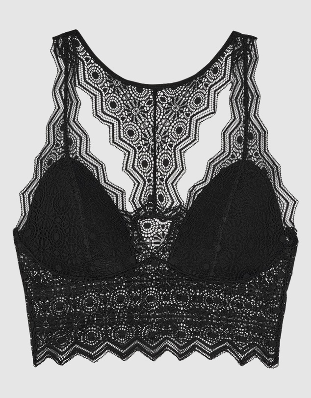 Passionata - Georgia Racerback Padded Longline Lace Bralette