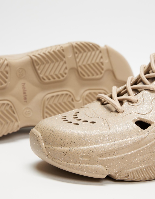 Holster - Fierce Light EVA Sneaker - Beige Glitter - Unisex