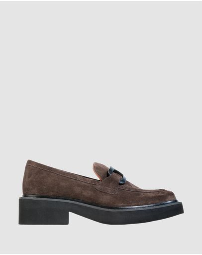 Mahogany-suede