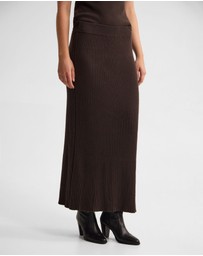 Oxford - Belle Rib Knitted Skirt