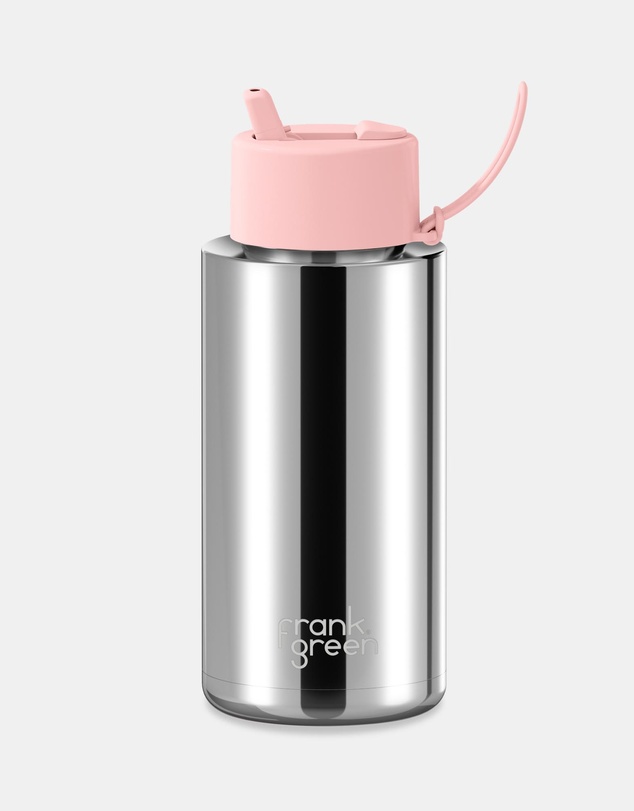 Frank Green - 34oz Reusable Bottle with Flip Straw Lid