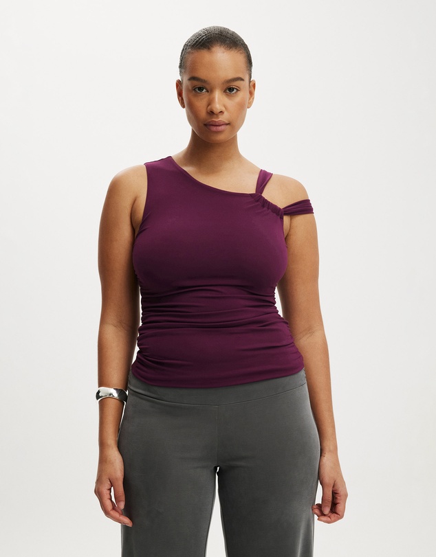 Cotton On - Addison Twist One Shoulder Top