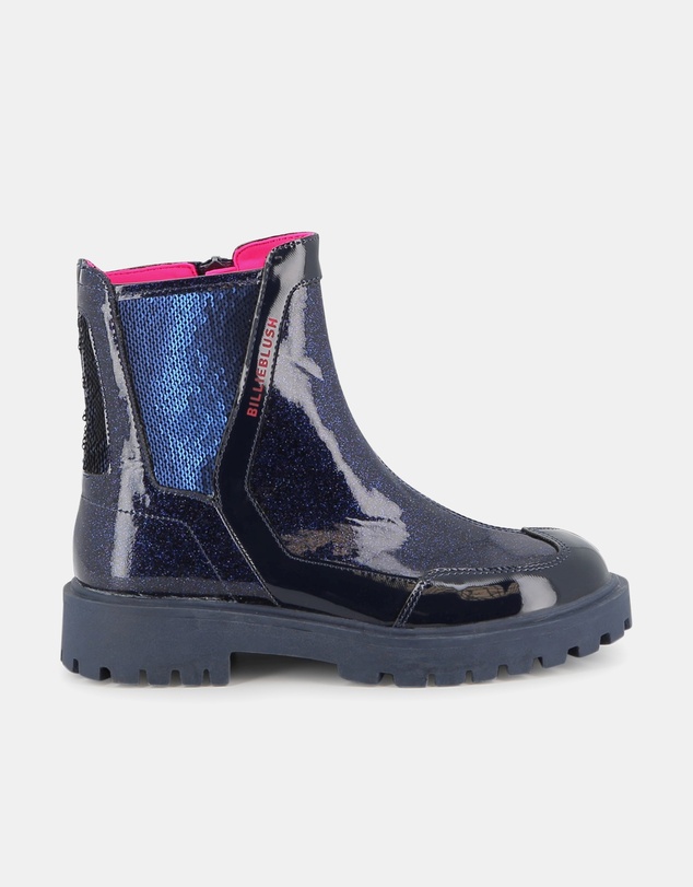 Billieblush - Faux Leather Ankle Boots - Kids-Teens