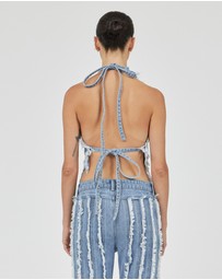 Third Form - Trace Distressed Kite Top