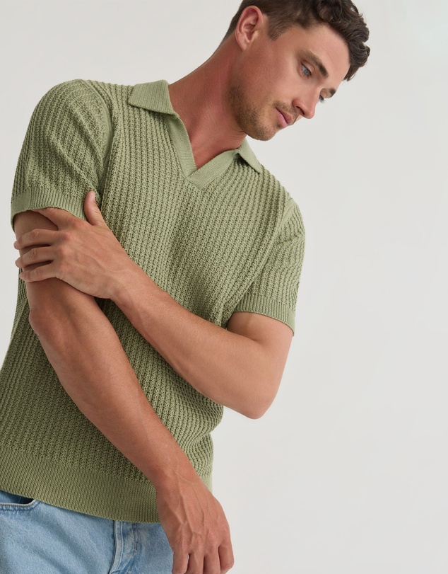 Oxford - Pierce Knitted Polo