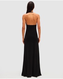 MISHA - Jennifer Cupro Maxi Dress