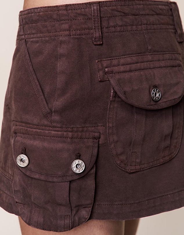 Guizio - Anais Cargo Mini Skirt