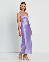 Third Form - Crush Bias Tri Midi Dress