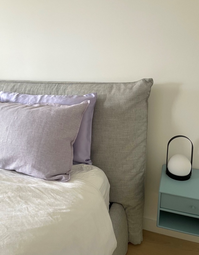 SILK MAGNOLIA - French Linen Pillowcase