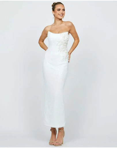 Bariano - Ronin Scoop Strapless Maxi