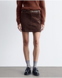 & Other Stories - Corduroy Mini Skirt