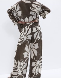 UNISON - Ramie Palazzo Pant