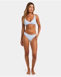 Roxy - Womens Oceana V Halter Bikini Top