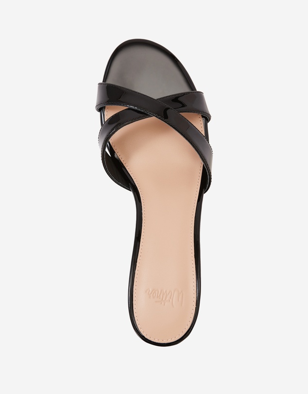 Wittner - Gracie Patent Leather Kitten Heel Mules