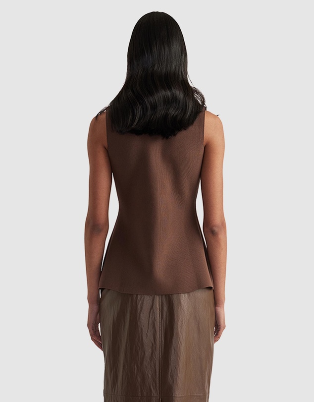 Decjuba - Maddie Longline Knit Vest