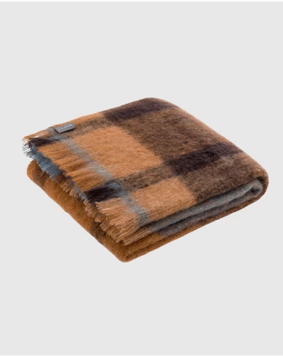 St Albans - Mohair Throw Dargo