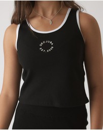 Decjuba Kids - Decjuba Cropped Tank Top - Teens