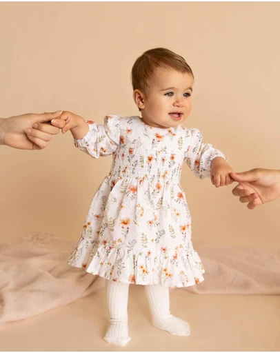 Bebe by Minihaha - Gemma Shirred Dress - Babies