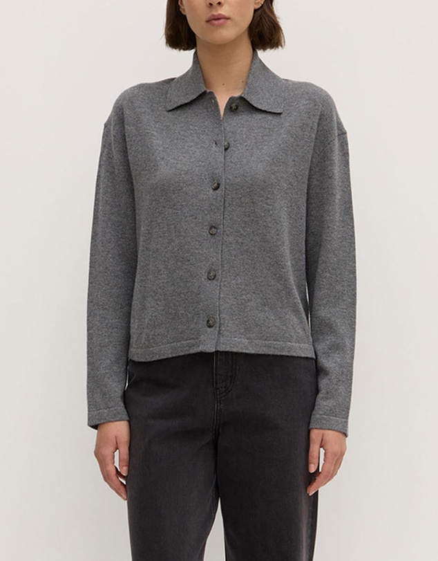Assembly Label - Wool Cashmere Knit Cardigan
